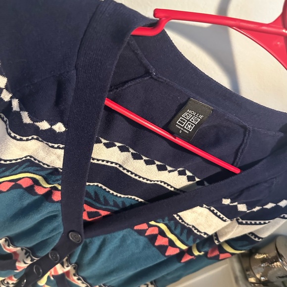 Nollie Deep V Neck Cardigan - Picture 15 of 16